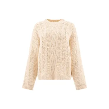 Brunello Cucinelli Cable Knitted Crewneck Jumper