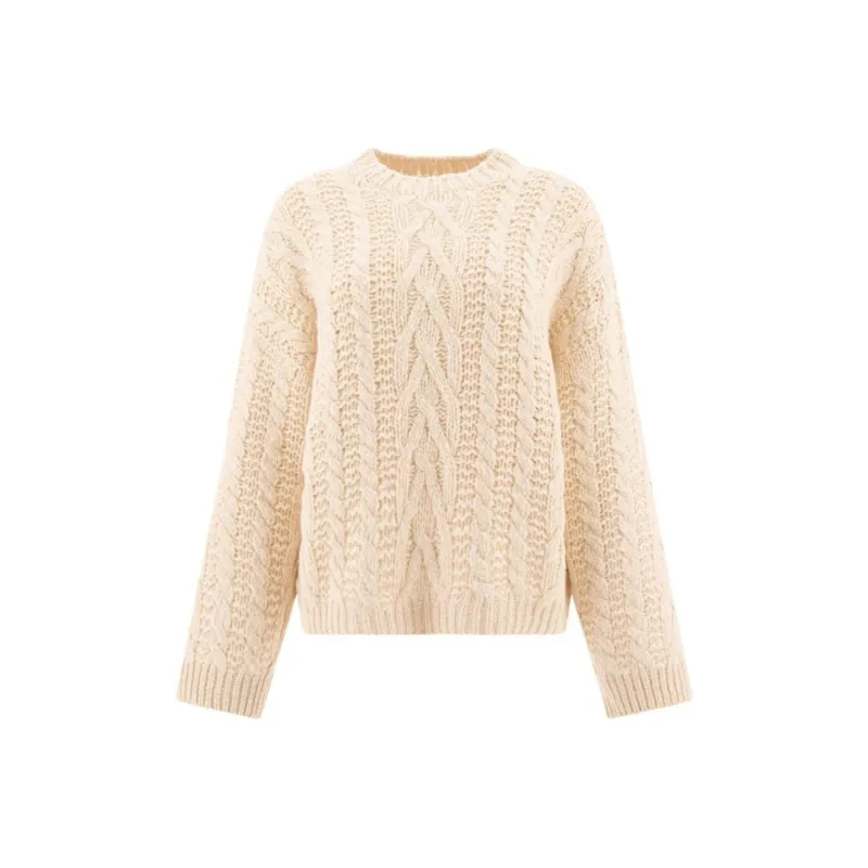 Brunello Cucinelli Cable Knitted Crewneck Jumper-0