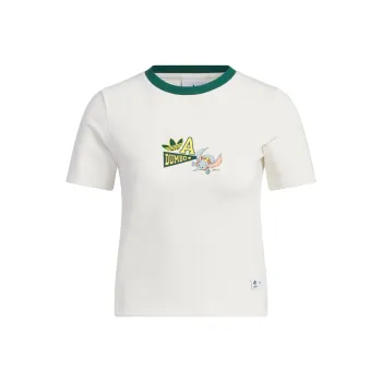 Adidas Originals Crop Top Women's White