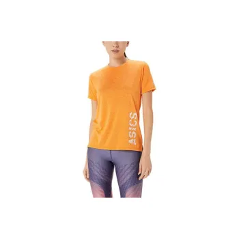 Asics T-Shirts Women's Orange