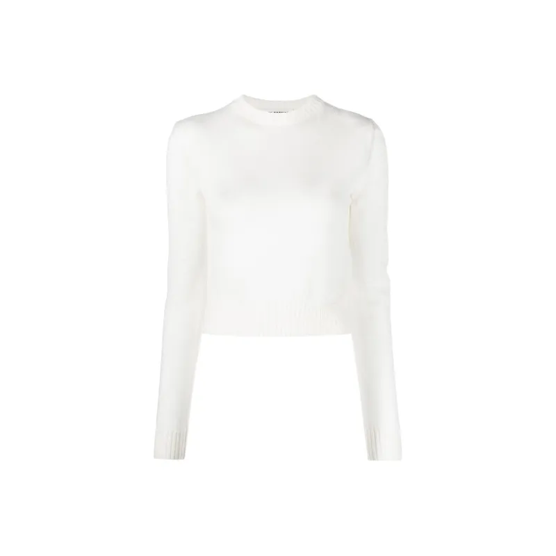 JIL SANDER Cropped Knit Jumper-0