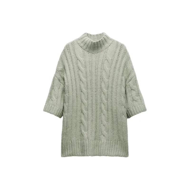 ZARA Sweater Women's Sage Green-0