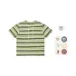 Green White Stripes