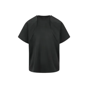 VINMUK Regular T Shirt Unisex Black