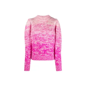 ISABEL MARANT SS22 Loose Fit Sweater Women's Pink
