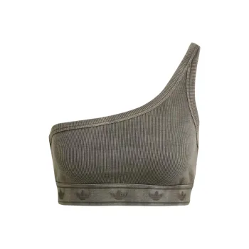 Adidas Originals Ribbed One Shoulder Top