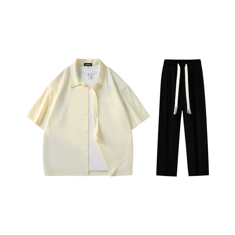 LA'T.WEEKEND Shirt Matching Set Unisex-4