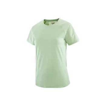 SALOMON OUTLINE Raglan Sleeve T Shirt Women's Light Blue Green