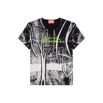 DIESEL T Just N3 T Shirt 'Off White'