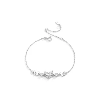 DAWO 999 Fine Silver Bracelets Women's
