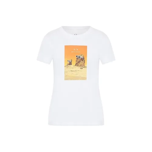 ARMANI EXCHANGE T Shirts Women's White
