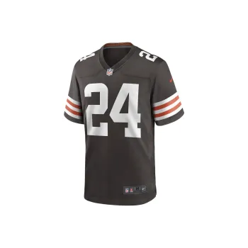 Nike Game Football Jersey Soccer Jerseys Cleveland Cavaliers Nick Chubb Men's Seal Brown