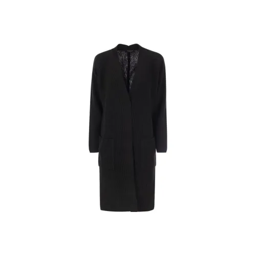 Fabiana Filippi Bouclé detailing Knitted Cardi coat
