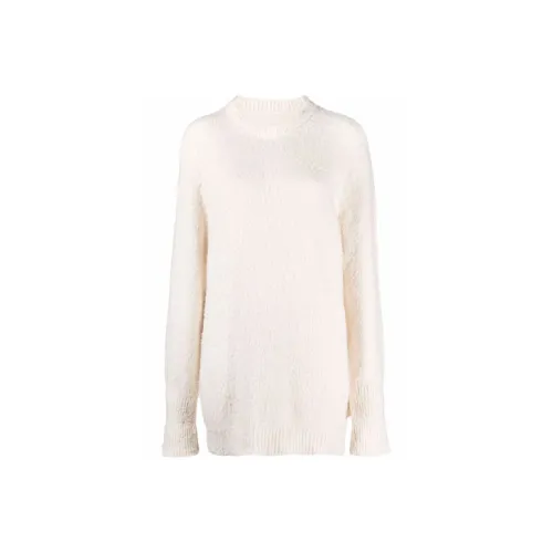 MM6 Maison Margiela Loose Fit Sweater Women's White