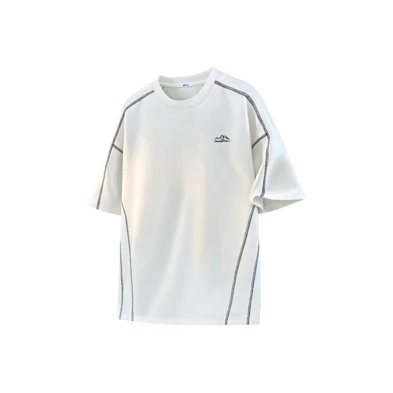 Warrior Huichao Riding The Wind Collection Drop Shoulder Sleeve T Shirt Unisex-0