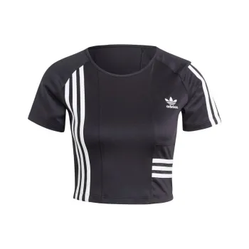 Adidas Originals CAMPUS 00s Logo Embroidered Cropped Top