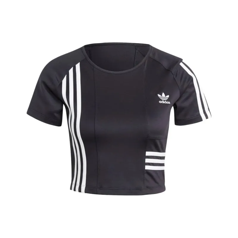 adidas originals CAMPUS 00s Logo Embroidered Cropped Top-0