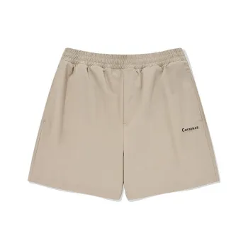 COVERNAT Casual Shorts Unisex Beige