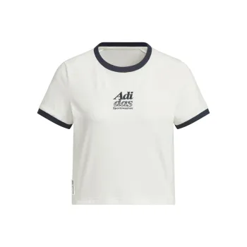 Adidas T Shirt Women's Jade White