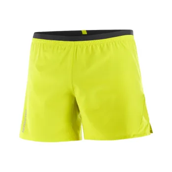 SALOMON CROSS 5' Casual Shorts Men's Yellow