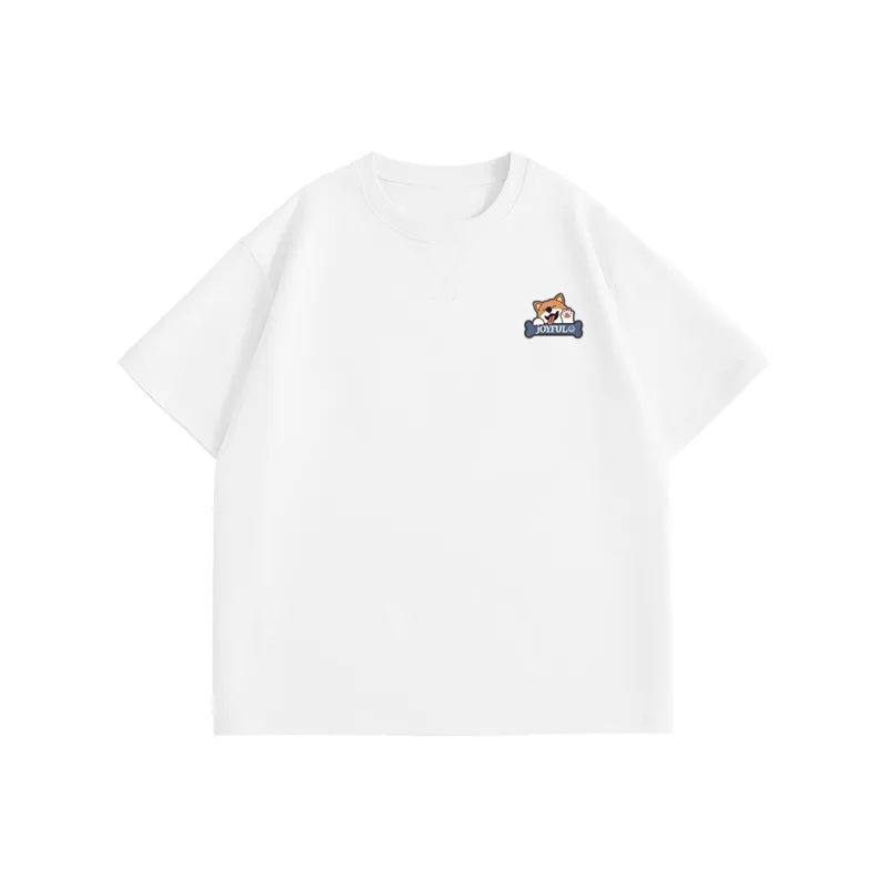 Cotton Gene Drop Shoulder Sleeve T Shirt Unisex-0