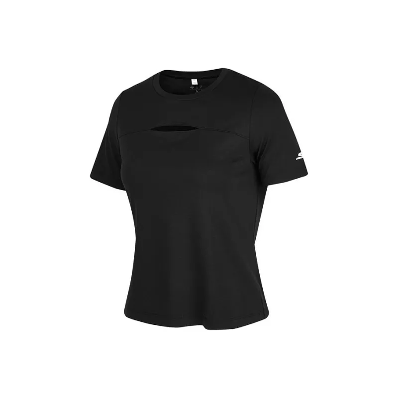 Skechers T-Shirt Women's Carbon Black-0