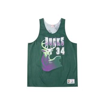 Mitchell & Ness Basketball Jersey Milwaukee Bucks Unisex Green