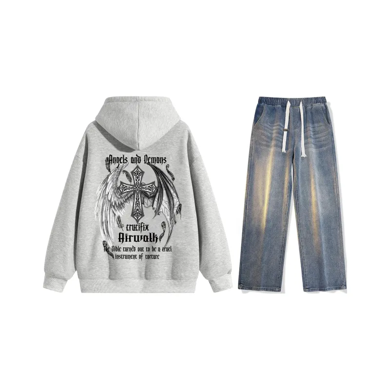 Airwalk Sweatshirt Sets Unisex-20