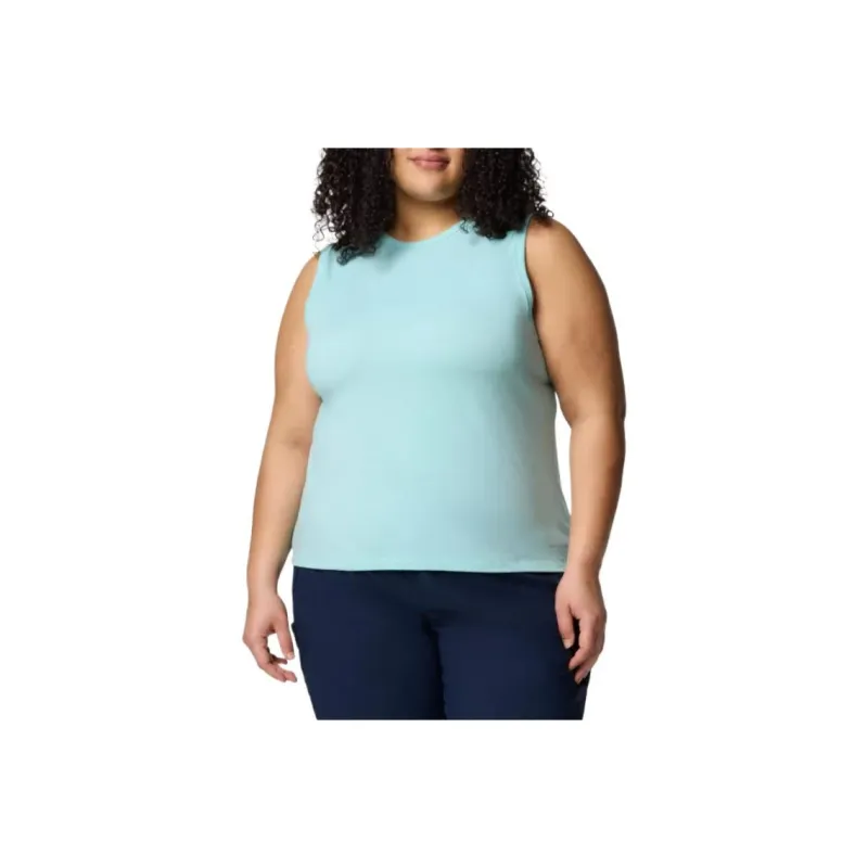 Columbia Sun Trek Tank Tops Women's Spray-0
