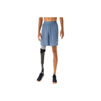 Asics ROAD 7IN Sports Shorts Unisex Blue