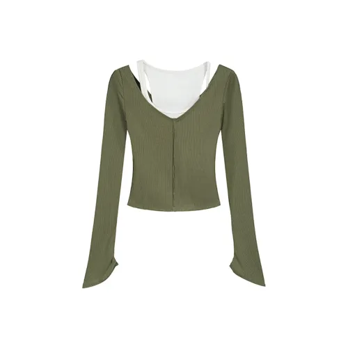 PAIN OR PLEASURE T Shirt Women's Green