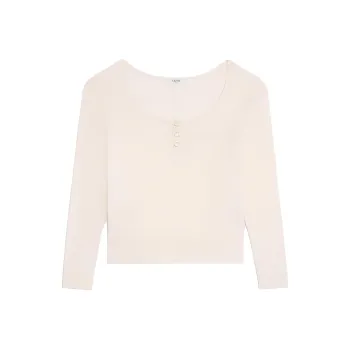 CELINE SS25 T Shirt Women's Cream