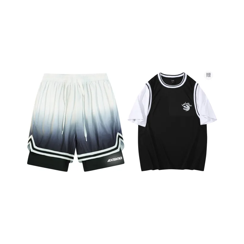 A.X.S.K Casual Shorts Unisex-25