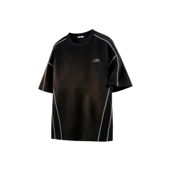 Warrior Huichao Riding The Wind Collection Drop Shoulder Sleeve T Shirt Unisex