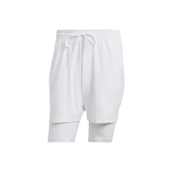 Adidas Free Shipping With AdiClub Tennis Pro Aeroready Shorts And Inner Shorts Set