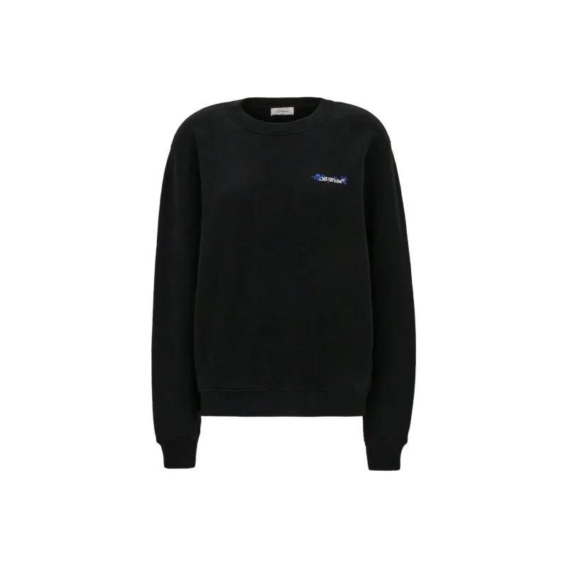 OFF WHITE Crewneck Long Sleeved Sweatshirt-0