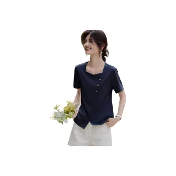 XWI T-Shirts Women's Navy Blue