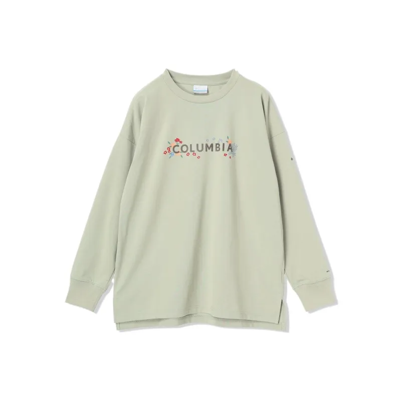Columbia T Shirt Women's Yellow White-0
