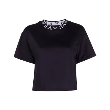 EMPORIO ARMANI EA T Shirts Women's Blue