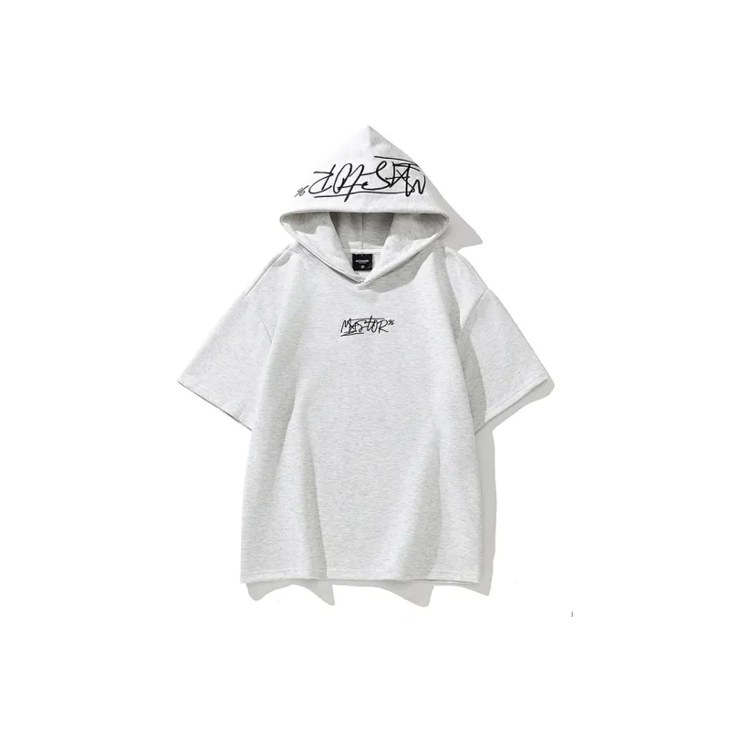 YUZHAOLIN Drop Shoulder Sleeve T Shirt Unisex-0