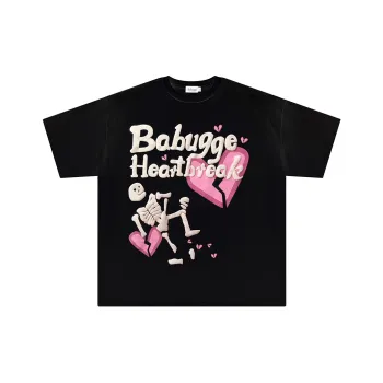BABUGGE T Shirts Unisex Black