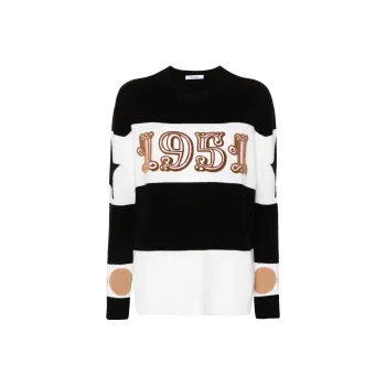 MaxMara Star Patterned Crewneck Jumper
