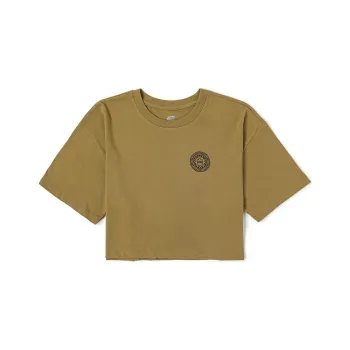 Vans x Spitfire Drop Shoulder Sleeve T Shirt Women's Olive Brown