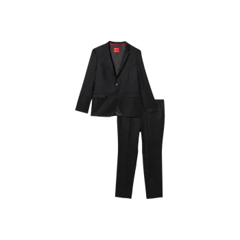 HUGO BOSS FW23 Business Suits Men's Black