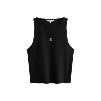 CALVIN KLEIN SS24 Series T Shirt Women's Space Black