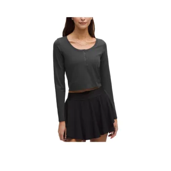 Lululemon Rulu T Shirt Women's Graphite Gray
