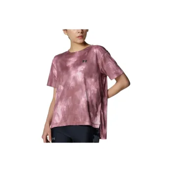 Under Armour SS25 T Shirt Women's Pink