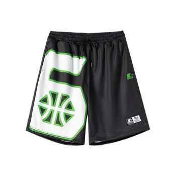 STARTER x DILIUQU LIANMINGKUAN Basketball Shorts Unisex Black