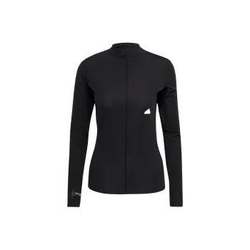 Adidas Set in Sleeve T Shirt Women's Black