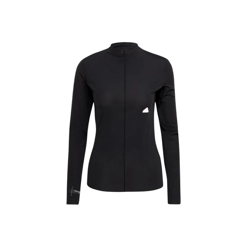 Adidas Set in Sleeve T Shirt Women's Black-0
